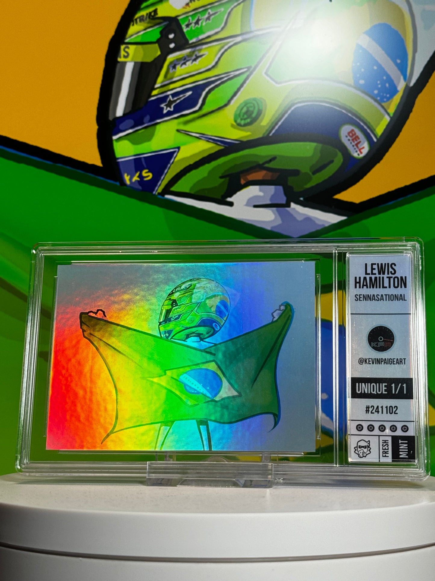 Sennasational - Unique 1/1 Original Platinum Refractor