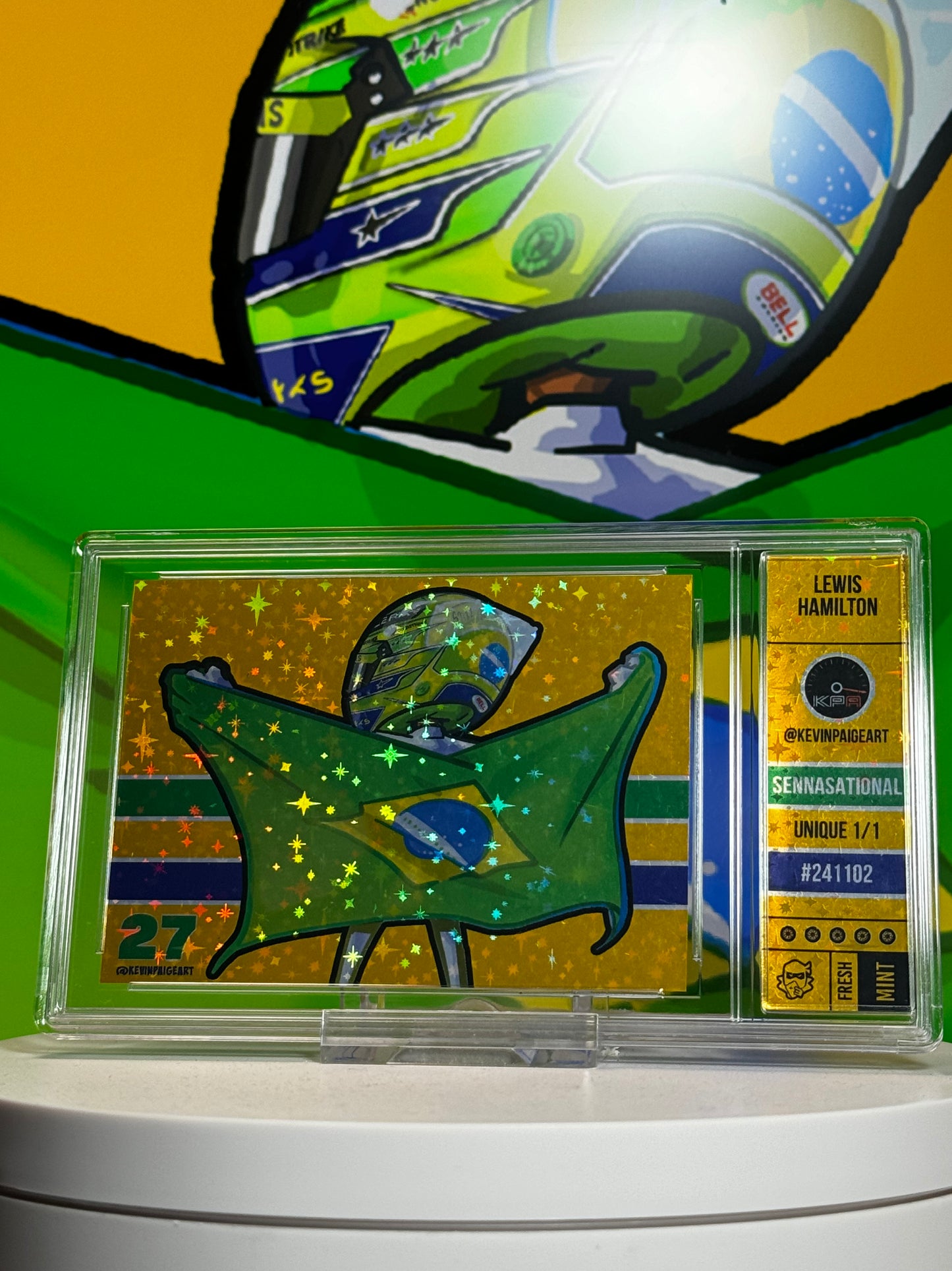 Sennasational - Unique 1/1 Senna Cosmos Refractor