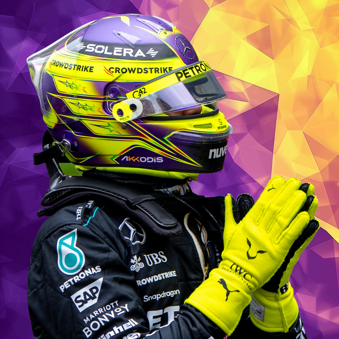 Lewis Hamilton "Let us pray" - IV6 - Cracked Ice