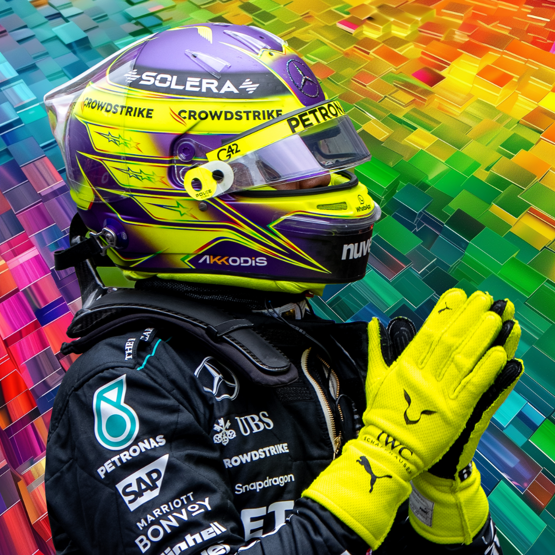 Lewis Hamilton "Let us pray" - IV8 - Rainbow