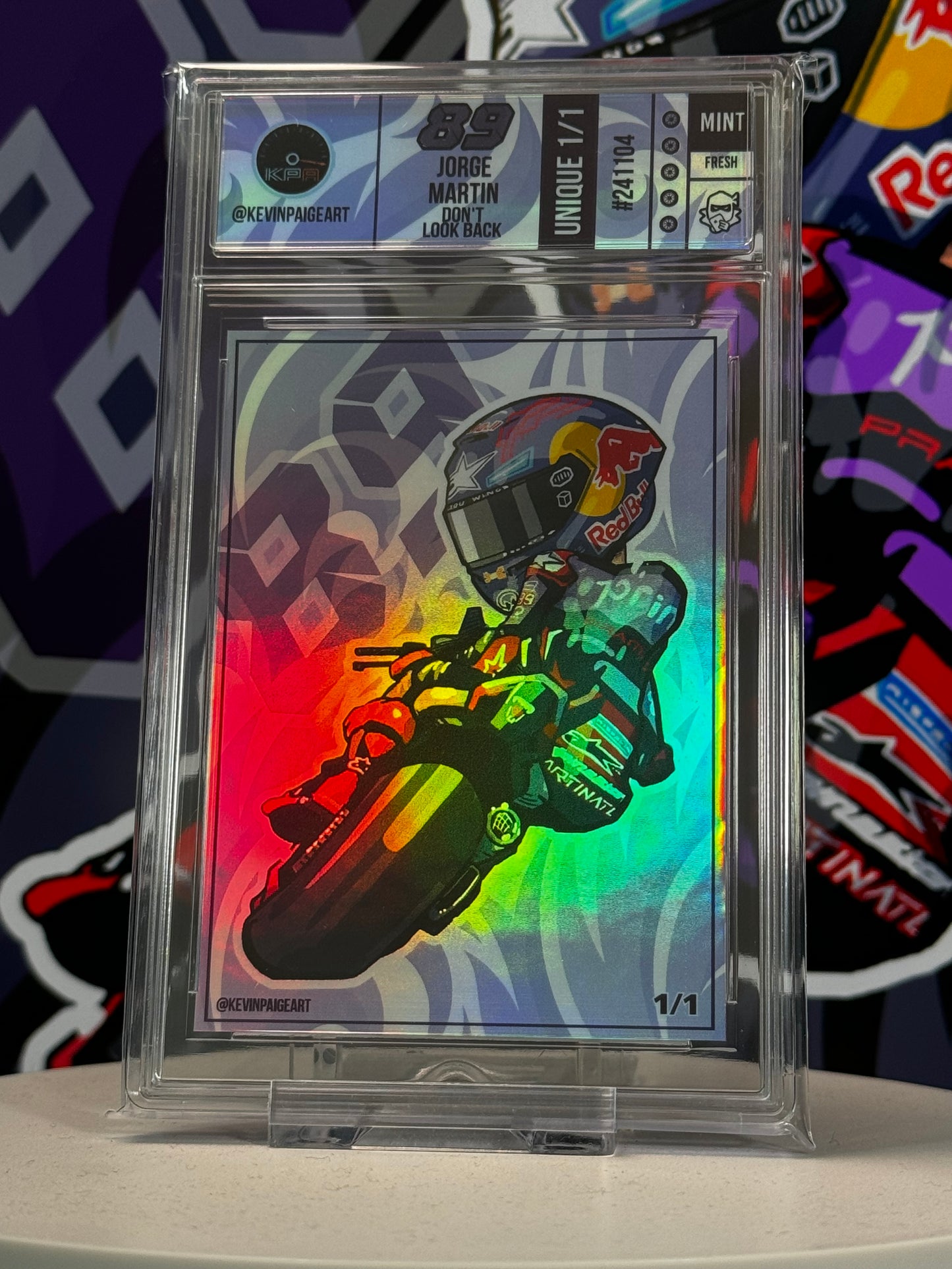 Don’t look back - Unique 1/1 Wave Refractor