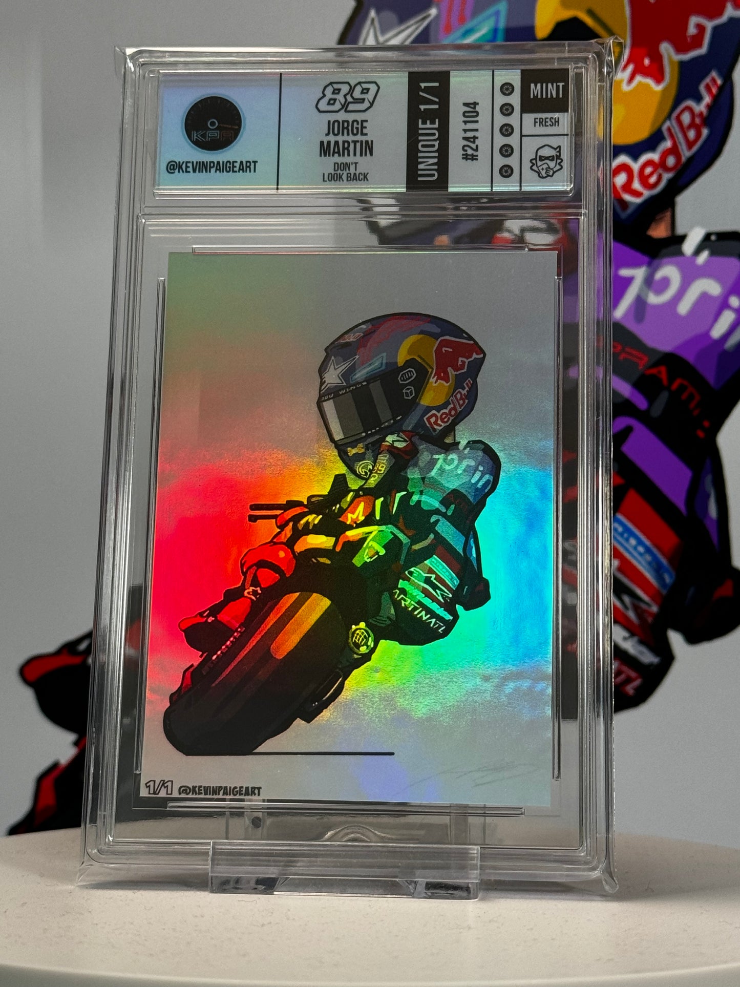 Don’t look back - Unique 1/1 Original Refractor