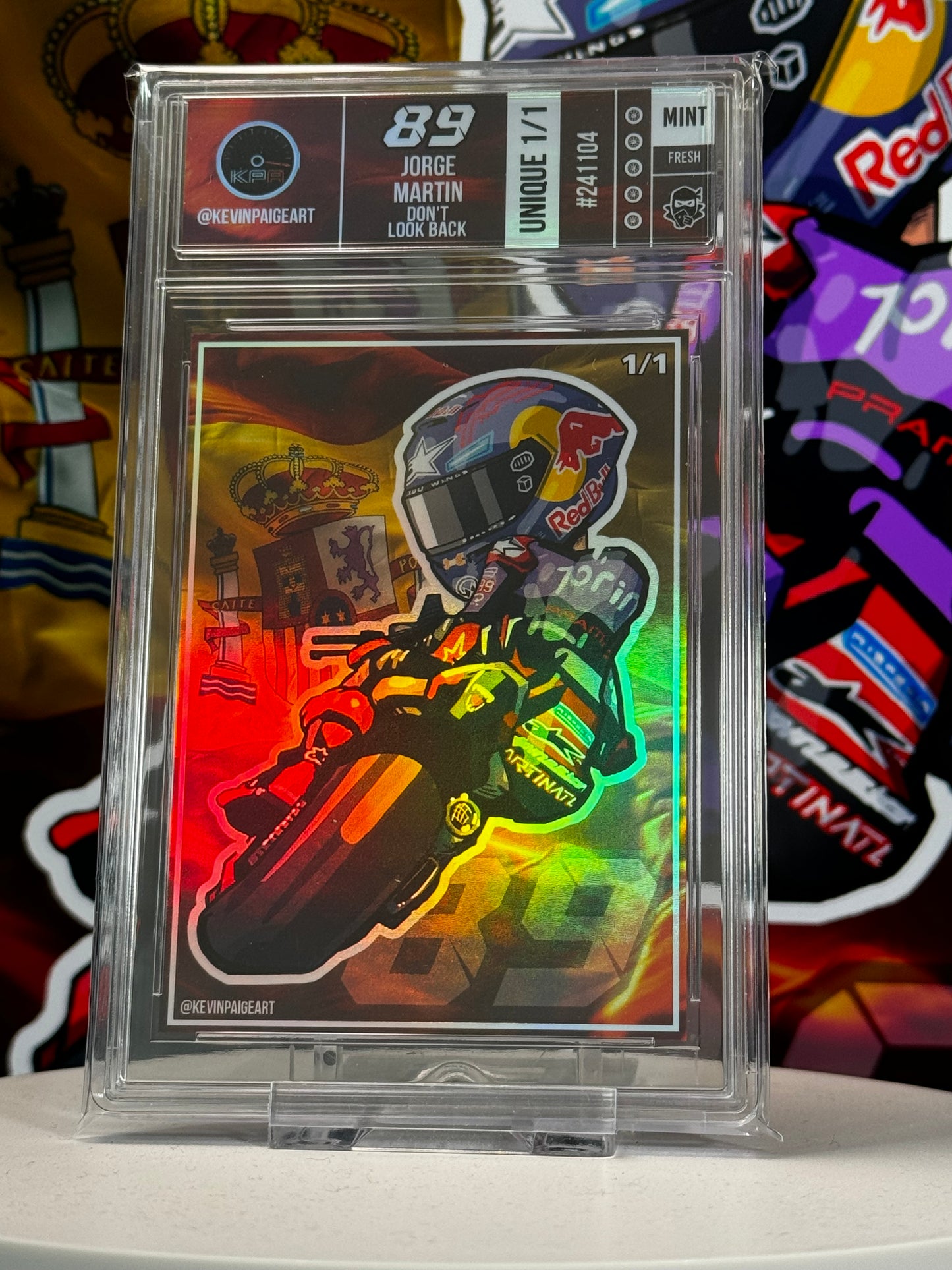 Don’t look back - Unique 1/1 Flag Refractor
