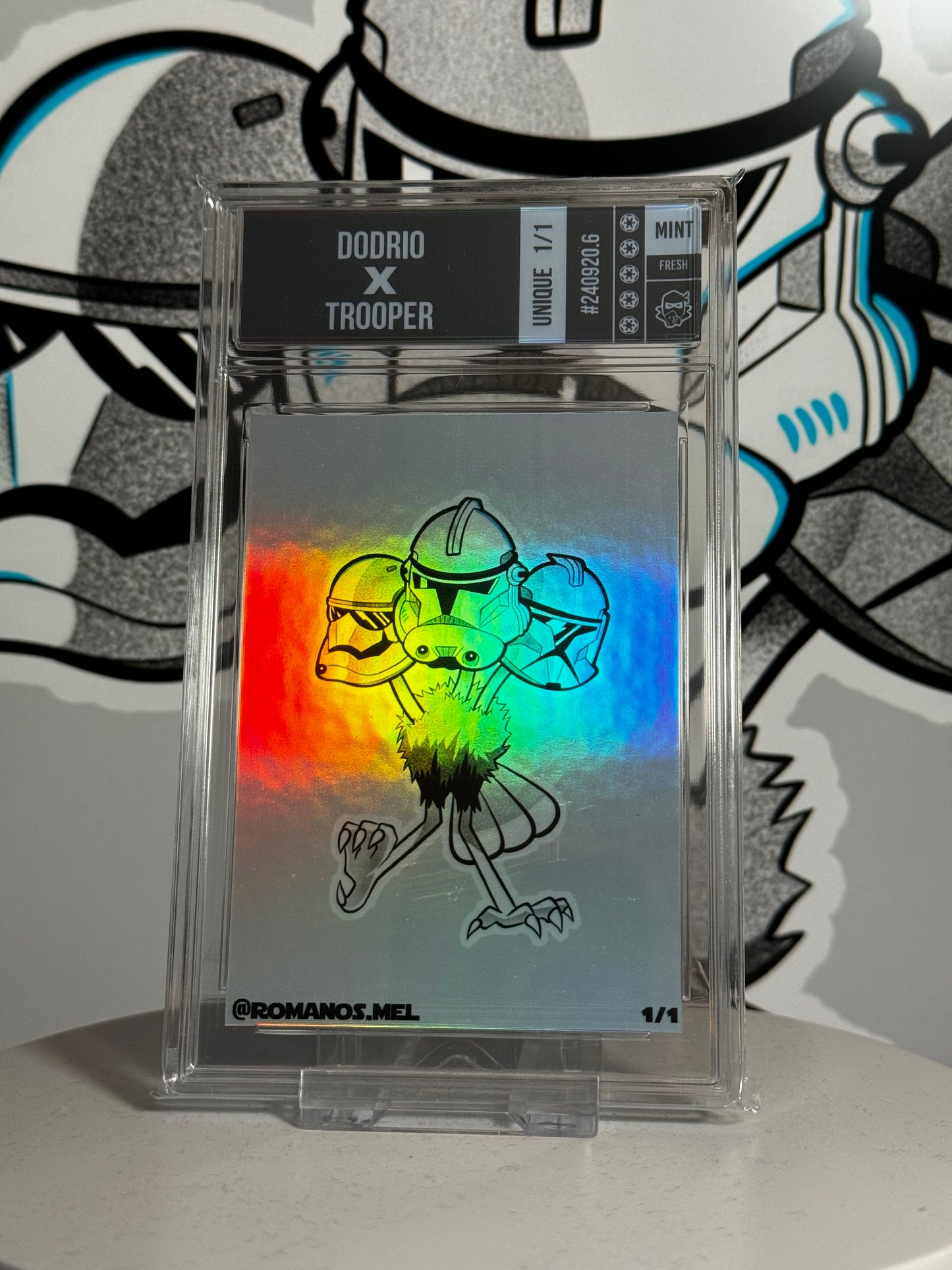 Dodrio X Troopers - Pokewars Series 1 - Platinum Refractor 1/1