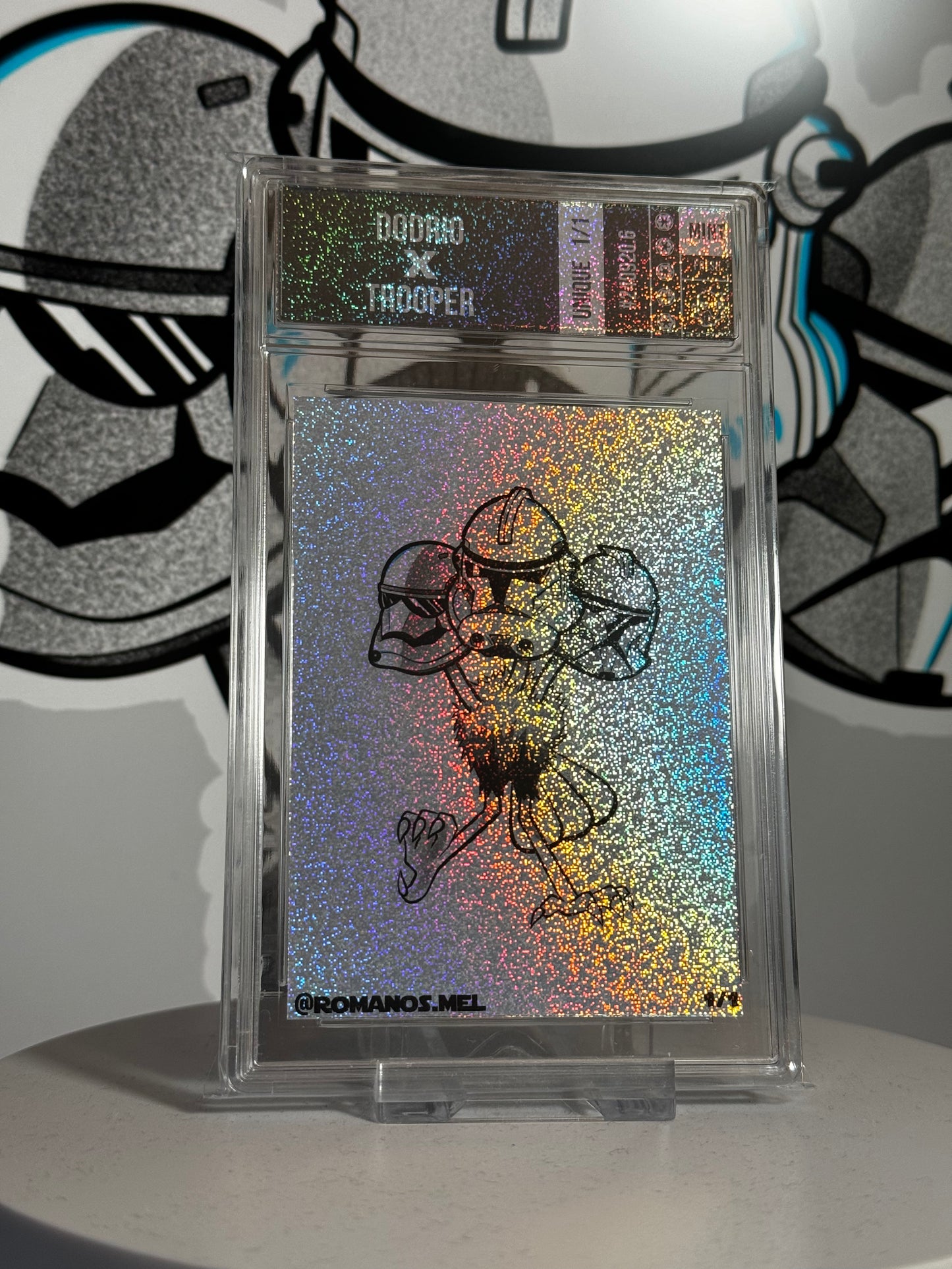 Dodrio X Troopers - Pokewars Series 1 - Glitter Refractor 1/1