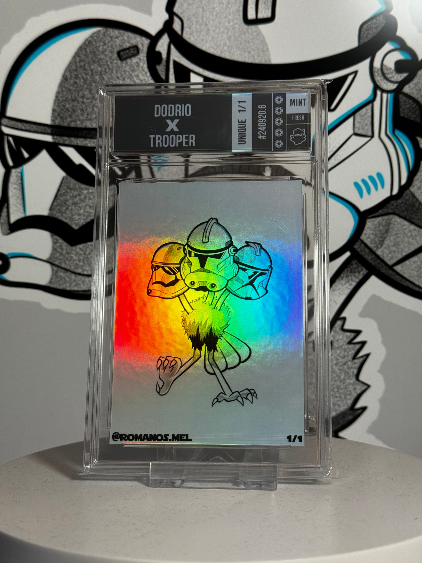 Dodrio X Troopers - Pokewars Series 1 - Coloured Refractor 1/1