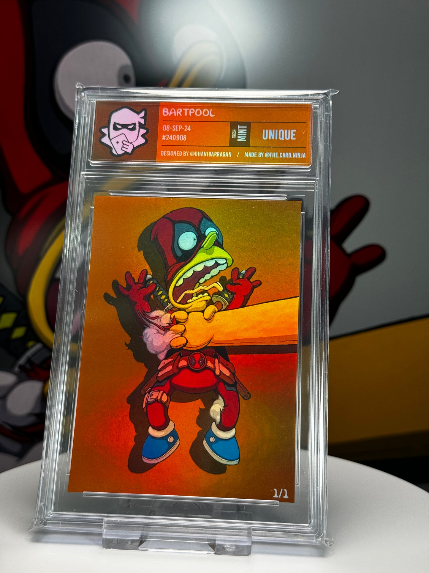 Bartpool (Orange/1) by Daniel Barragan