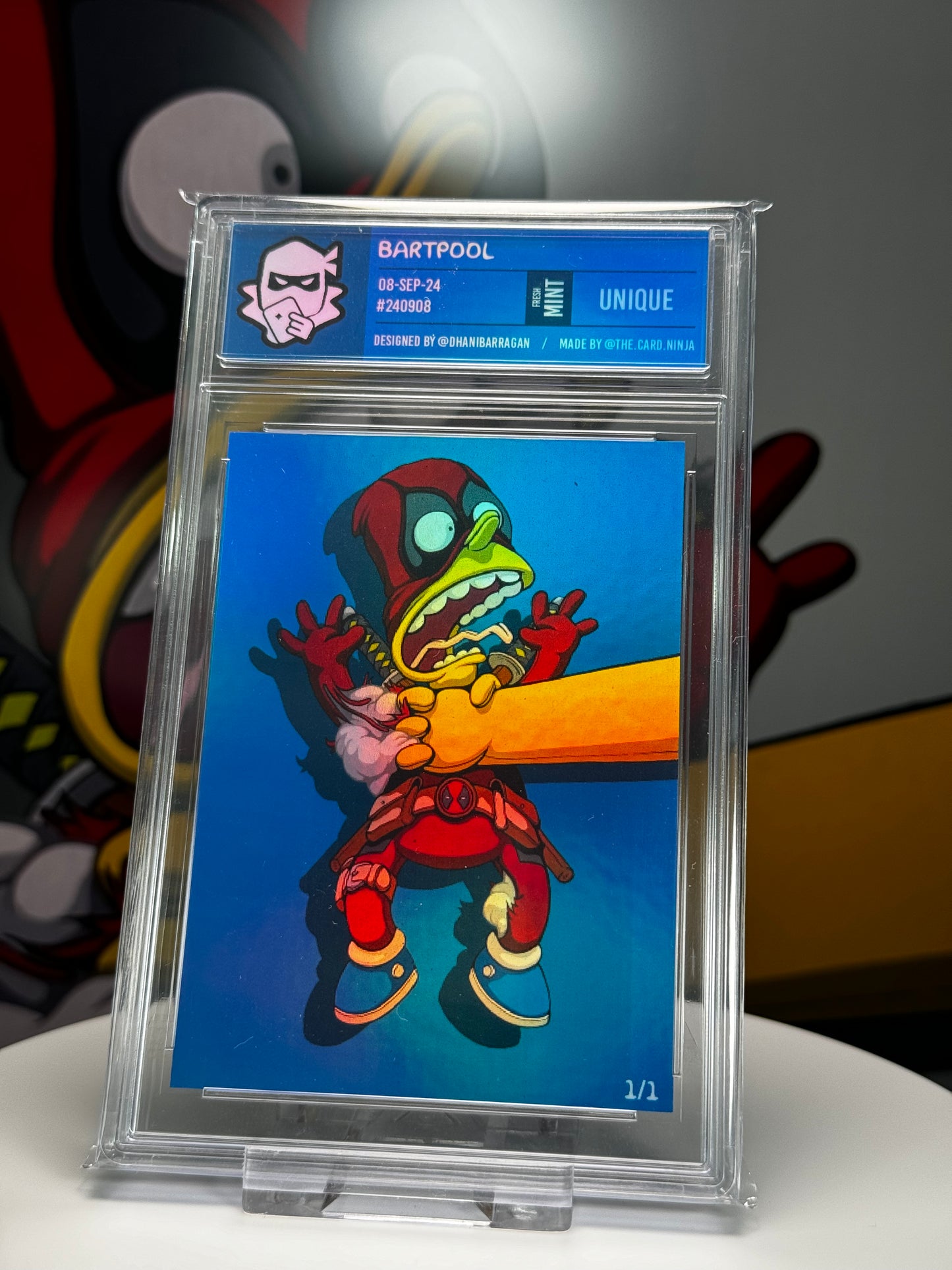 Bartpool (Blue/1) by Daniel Barragan