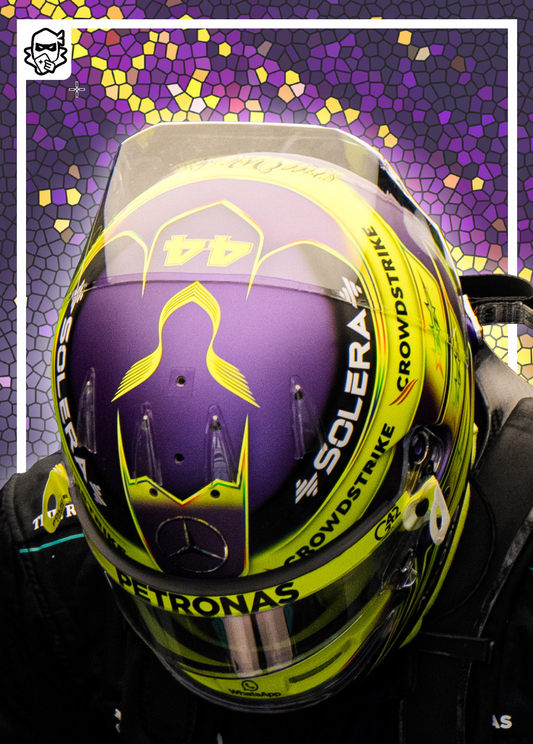 Lewis Hamilton "Sprinter" - IV5 Stained Glass