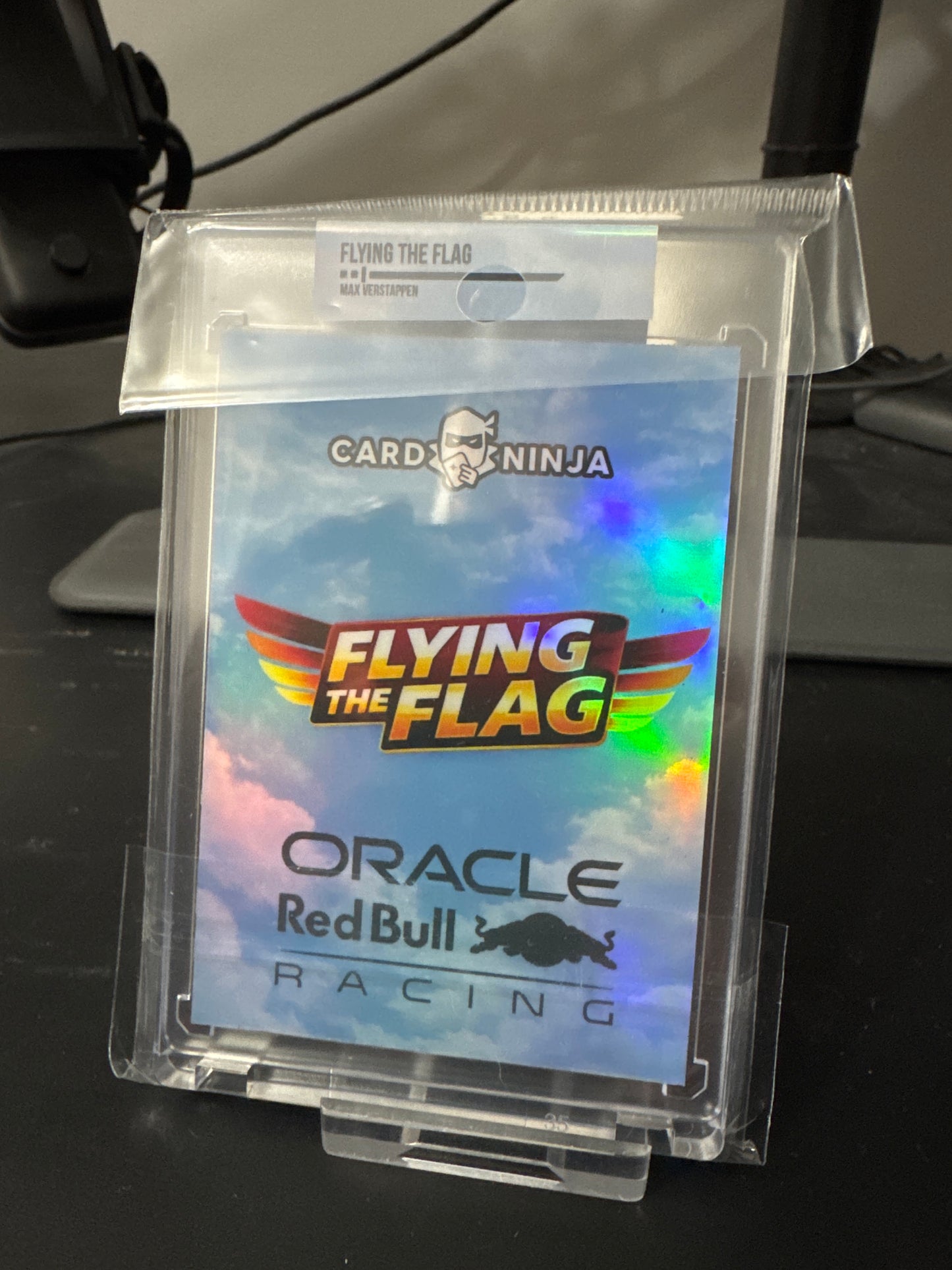 Max Verstappen flying the flag 1/1