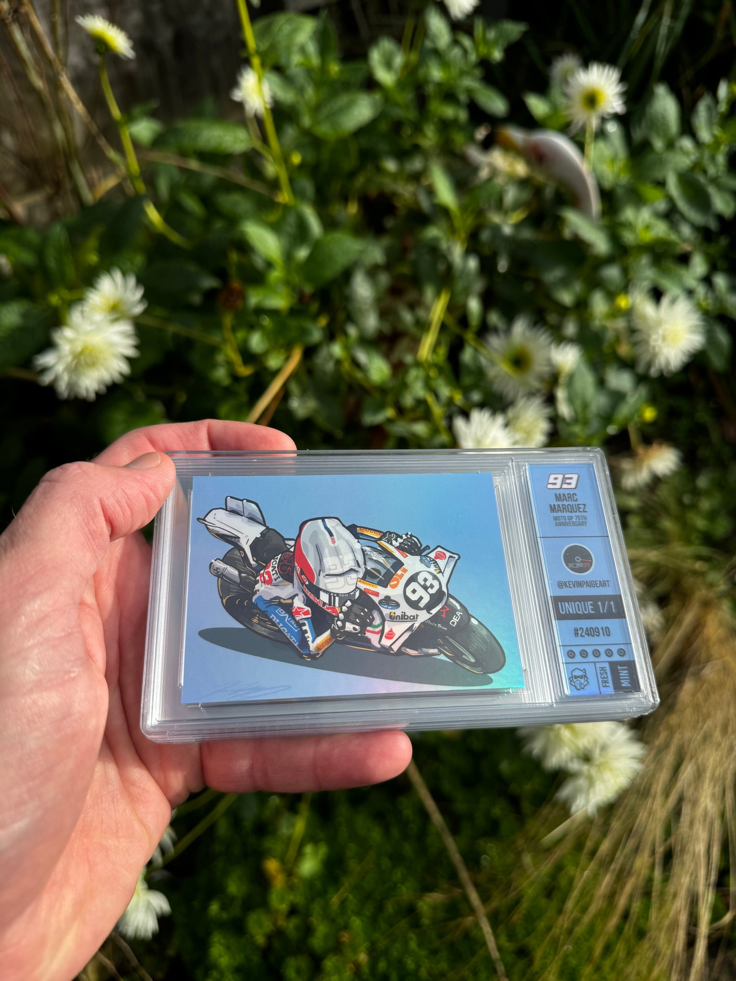 Marc Marquez - Moto GP 75 - Original Refractor - Unique 1/1