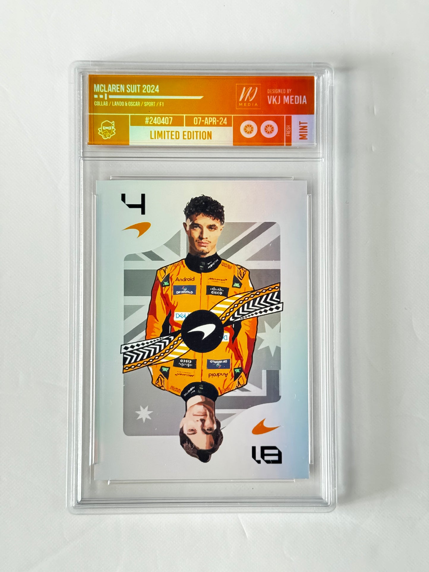 Mclaren Suit 2024 /3 Platinum Refractor