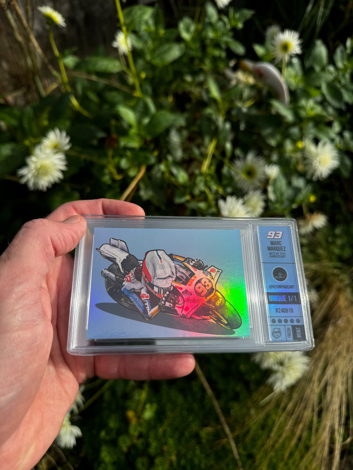 Marc Marquez - Moto GP 75 - Original Refractor - Unique 1/1